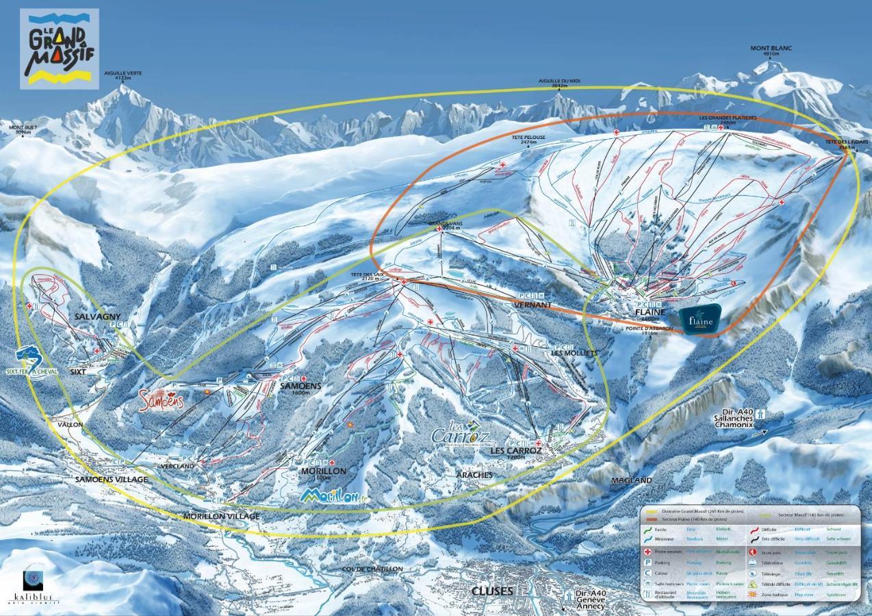 Les Frahans Samoëns Dış mekan fotoğraf